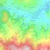 Zerbeto topographic map, elevation, terrain