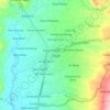 Curup topographic map, elevation, terrain