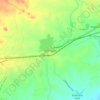 Bibinagar topographic map, elevation, terrain