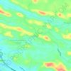 Hiyare topographic map, elevation, terrain