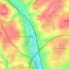 Primrosehill topographic map, elevation, terrain