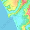 Vengurla topographic map, elevation, terrain