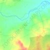 Ponnal topographic map, elevation, terrain