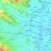 Nagarjun topographic map, elevation, terrain