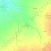 Daylana Khurd topographic map, elevation, terrain