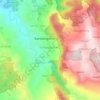 kandangserang Selatan topographic map, elevation, terrain