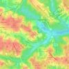 Santa Clara topographic map, elevation, terrain