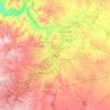 Zarqa topographic map, elevation, terrain