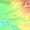 Baylanan topographic map, elevation, terrain