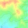 Mudimanik topographic map, elevation, terrain