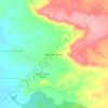 Janbupur Thanda topographic map, elevation, terrain