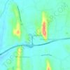 Nakalagamuwa topographic map, elevation, terrain