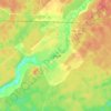 Сузун topographic map, elevation, terrain