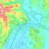 Ponte San Giovanni topographic map, elevation, terrain