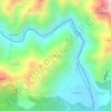 Badhana topographic map, elevation, terrain