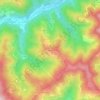 Cartari topographic map, elevation, terrain