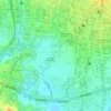 Menara Pandang Teratai Purwokerto topographic map, elevation, terrain