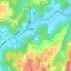 陈家岙 topographic map, elevation, terrain