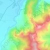 Totia topographic map, elevation, terrain