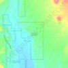 Rancho Del Escondido topographic map, elevation, terrain