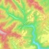 Beeson topographic map, elevation, terrain