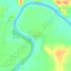 Pimpalgaon topographic map, elevation, terrain