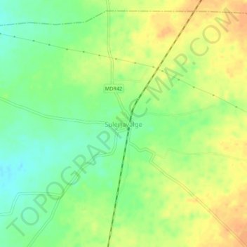 Sulerjavalge topographic map, elevation, terrain