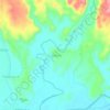 Canaway topographic map, elevation, terrain