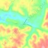 Rowtown topographic map, elevation, terrain