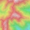 北葛岳 topographic map, elevation, terrain