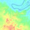 Corral de Piedra topographic map, elevation, terrain