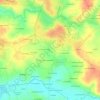 La Gaudinais topographic map, elevation, terrain