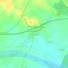 Karnampattu topographic map, elevation, terrain