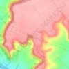 Valdescarabajo topographic map, elevation, terrain