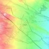 Palpalá topographic map, elevation, terrain