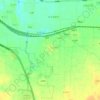 芽庄 topographic map, elevation, terrain