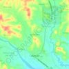 Ayaman Tacas topographic map, elevation, terrain