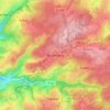 Benenberg topographic map, elevation, terrain