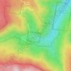 Liffey Falls topographic map, elevation, terrain