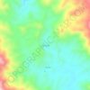 Bampa topographic map, elevation, terrain