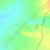 Chonp topographic map, elevation, terrain