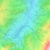 Schwarzsee topographic map, elevation, terrain