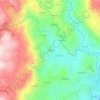 Terreiros topographic map, elevation, terrain