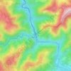 42 topographic map, elevation, terrain
