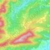 Kotari topographic map, elevation, terrain