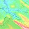 Idukki topographic map, elevation, terrain