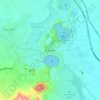 Bishoftu topographic map, elevation, terrain