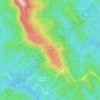Sajek topographic map, elevation, terrain