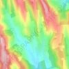 Lazu topographic map, elevation, terrain