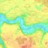Charentais topographic map, elevation, terrain